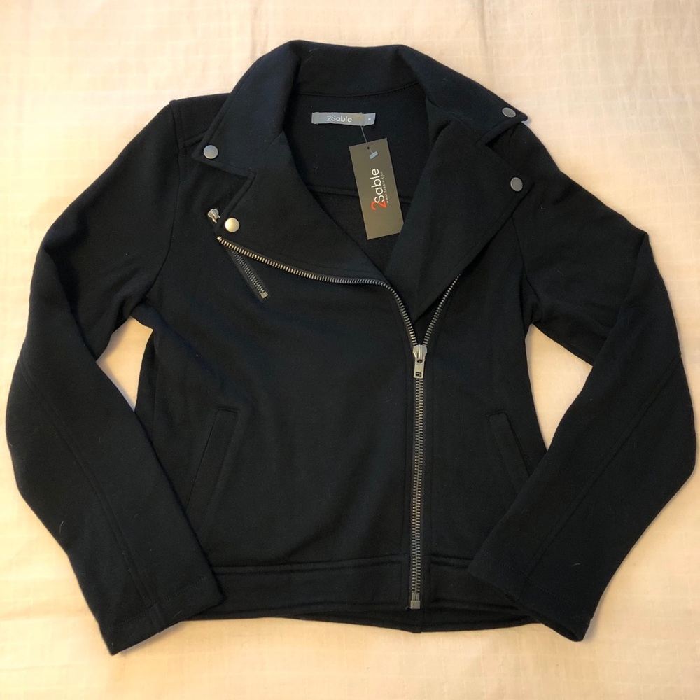 Vici Collection Cotton Moto Jacket